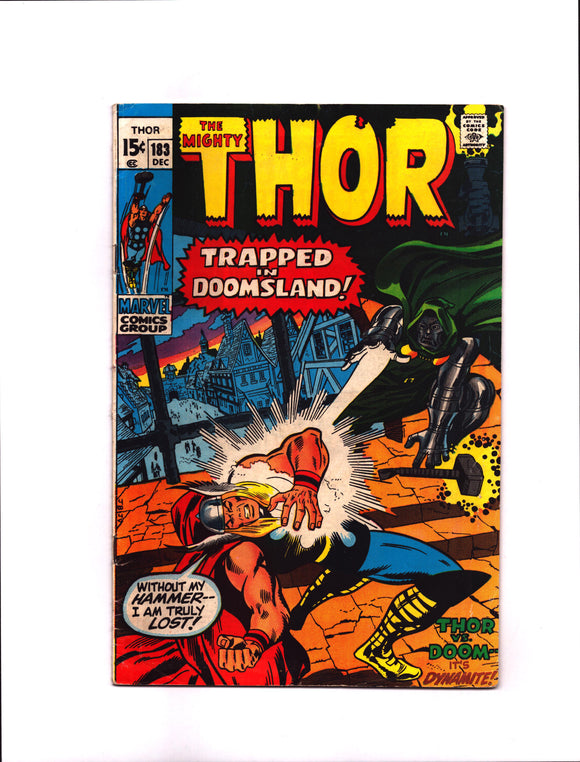 THOR #183 (1970) FN