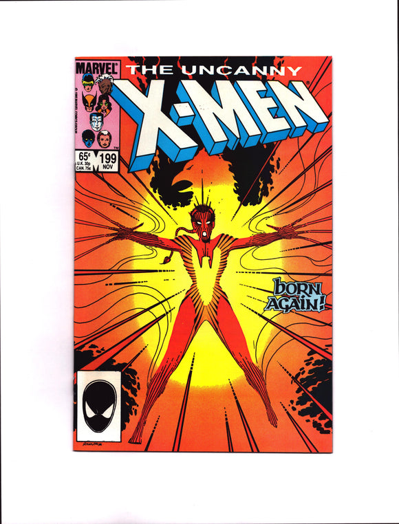 UNCANNY X-MEN #199 (1985) 1ST APPEARANCE OF RACHEL SUMMERS AS PHOENIX NM