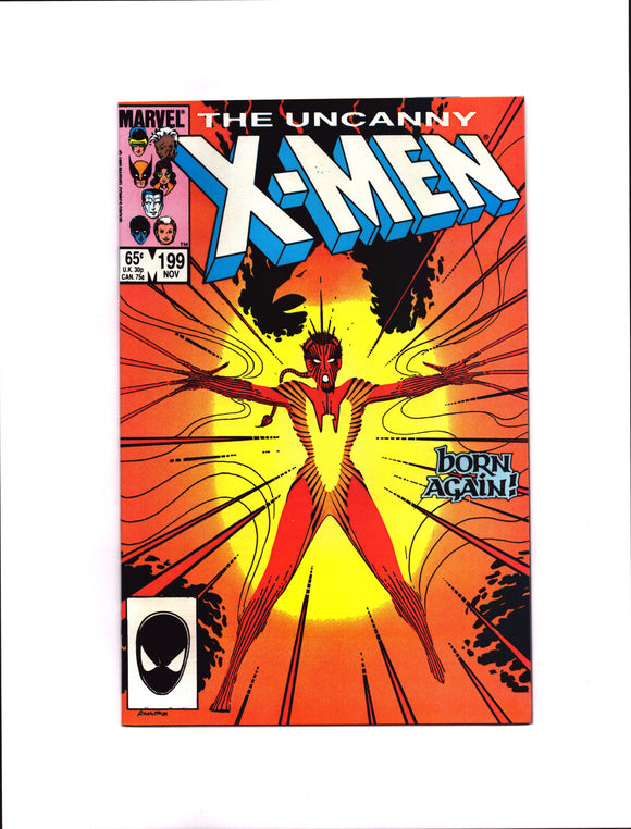 UNCANNY X-MEN #199 (1985) 1ST APPEARANCE OF RACHEL SUMMERS AS PHOENIX NM