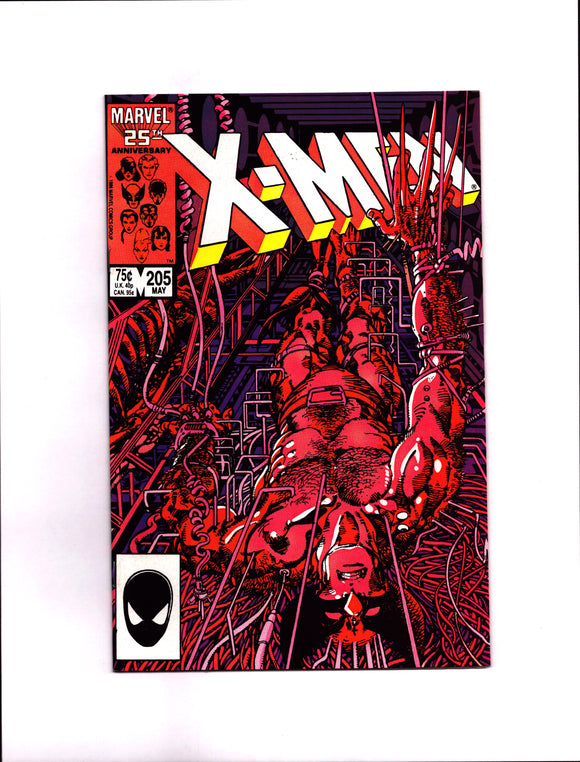 UNCANNY X-MEN #205 (1986) NM