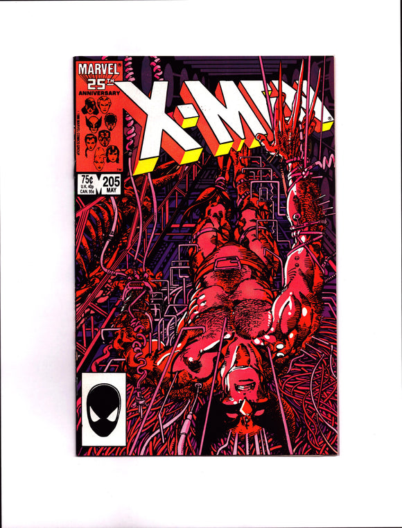 UNCANNY X-MEN #205 (1986) NM