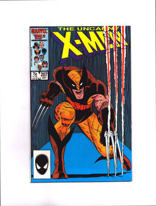 UNCANNY X-MEN #207 (1986) ICONIC COVER ART NM