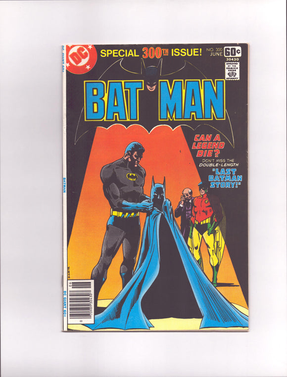 BATMAN #300 (1978) FNVF/VF-