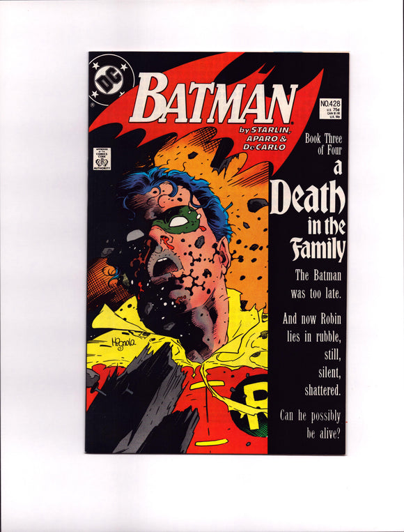 BATMAN #428 (1988) NM-/NM