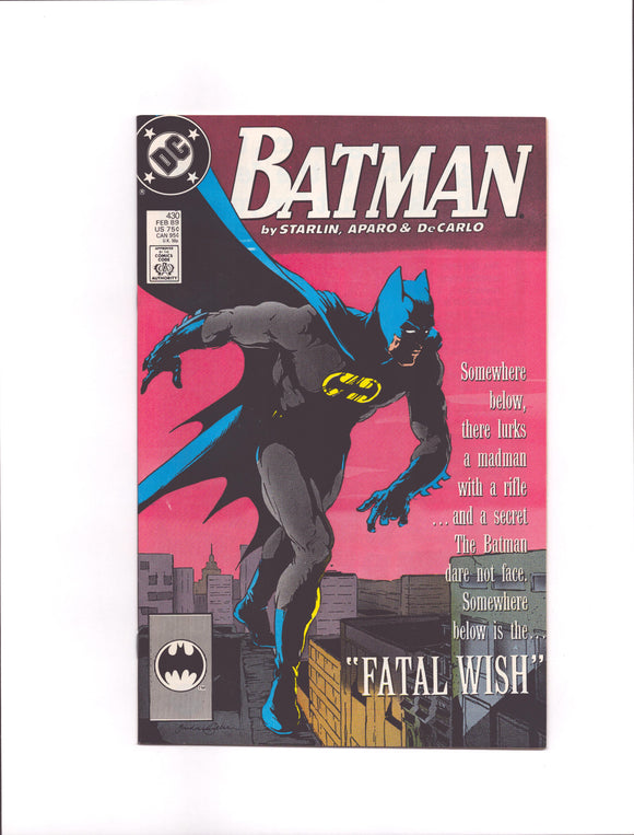 BATMAN #430 (1989) NM-