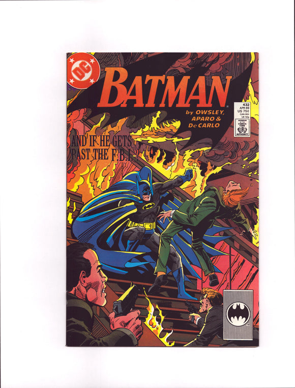 BATMAN #432 (1989) NM