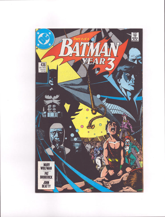 BATMAN #436 (1989) 1ST APPEARANCE OF TIM DRAKE VFNM/NM-
