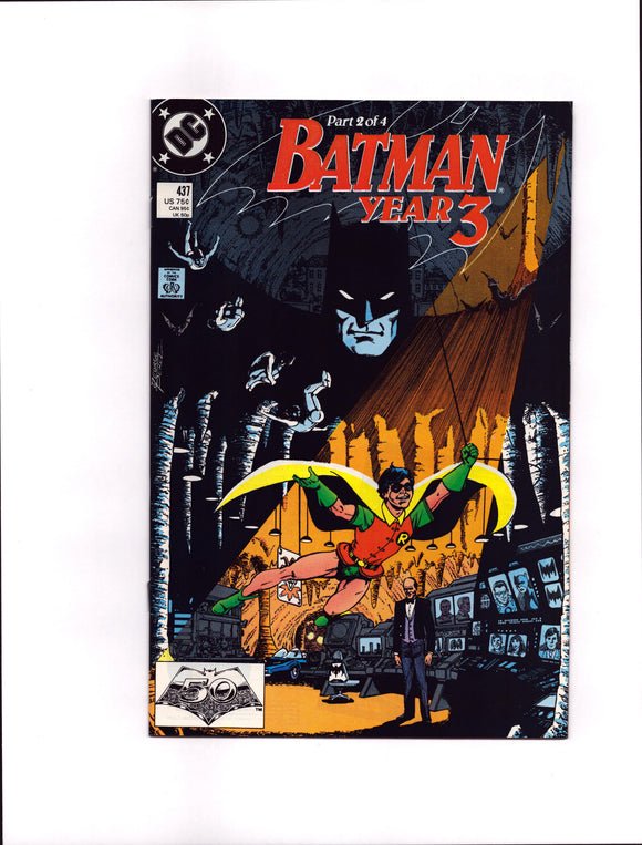 BATMAN #437 (1989) NM-