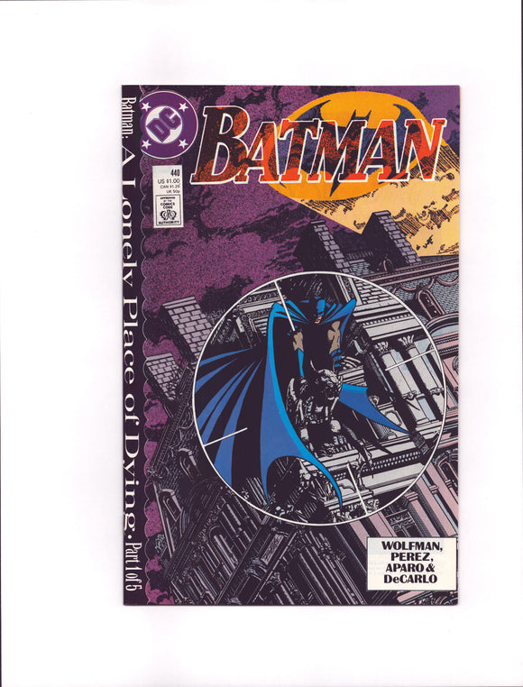 BATMAN #440 (1989) NM-