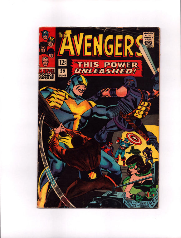 AVENGERS #29 (1966) VGFN/FN-
