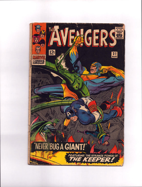 AVENGERS #31 (1966) G