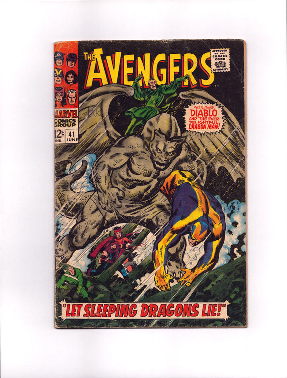 AVENGERS #41 (1967) G/VG