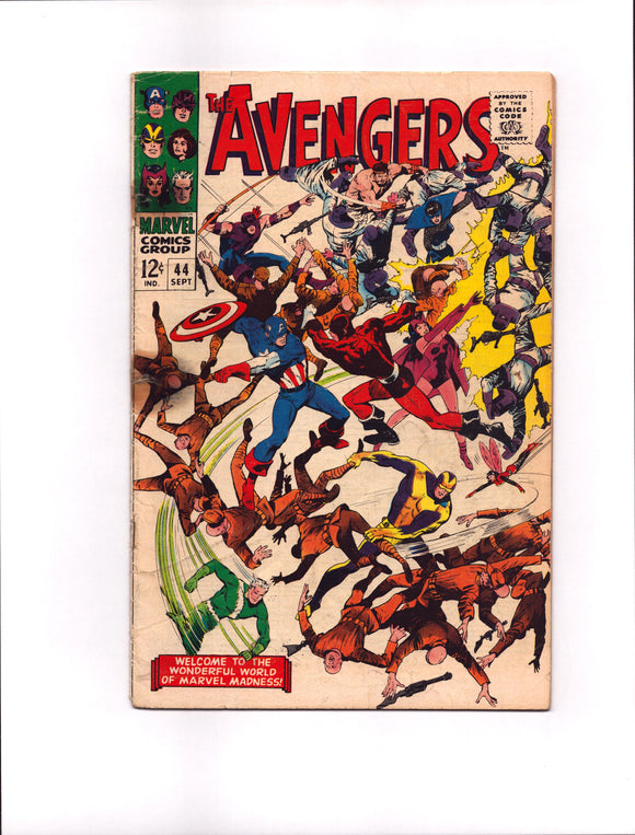 AVENGERS #44 (1967) G