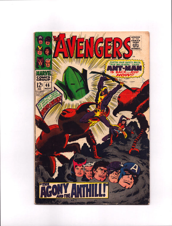 AVENGERS #46 (1967) VG/VG+