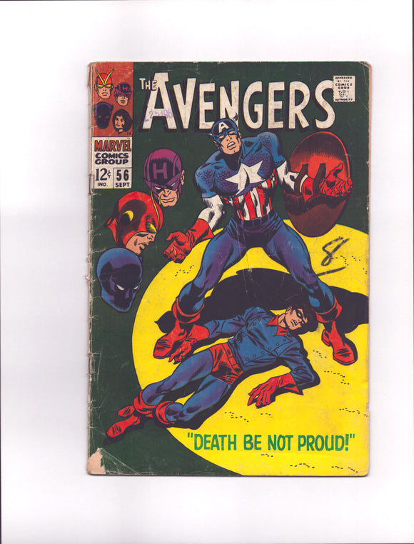 AVENGERS #56 (1968) G