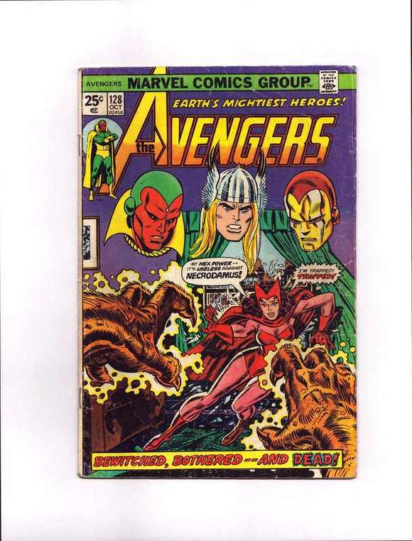 AVENGERS #128 (1974) G
