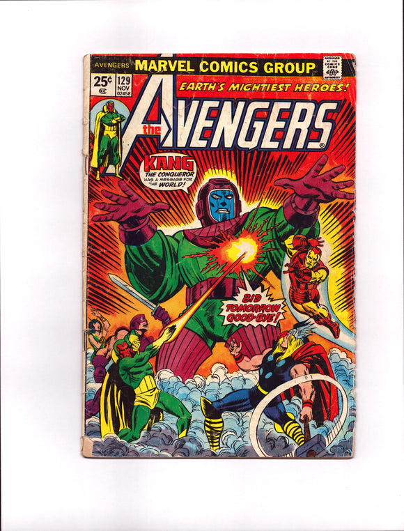 AVENGERS #129 (1974) G