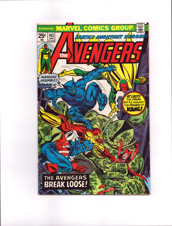 AVENGERS #143 (1976) VG+/VGFN
