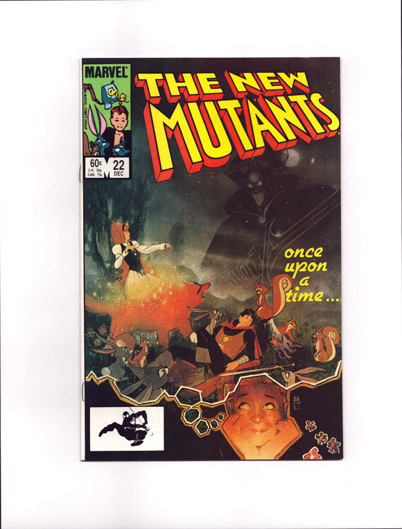 NEW MUTANTS #22 (1984) 1ST APPEARANCE OF SELENE AS BLACK QUEEN NM