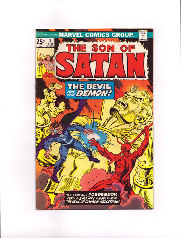 SON OF SATAN #3 (1976) FNVF/VF-