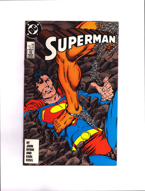 SUPERMAN #7 (1987) 1ST APPEARANCE OF RAMPAGE NM