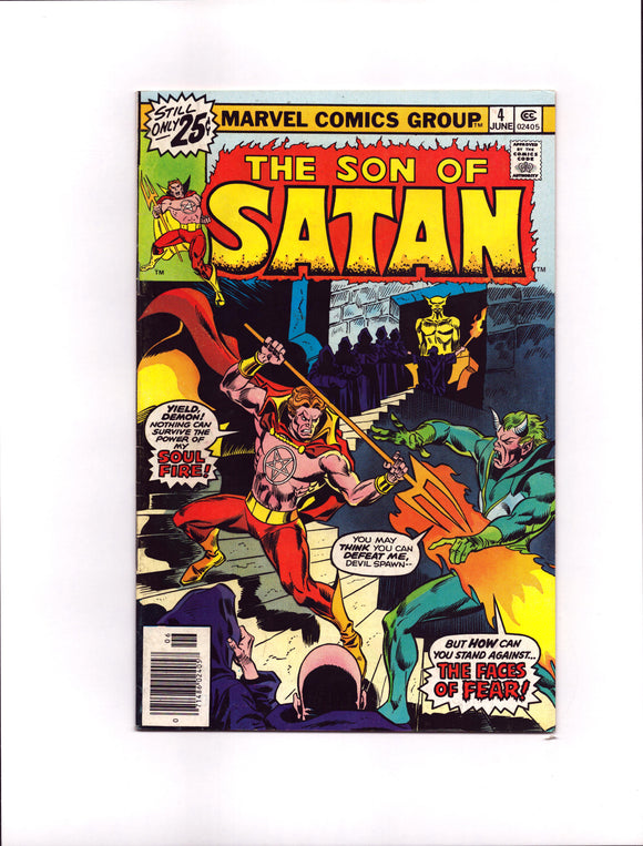 SON OF SATAN #4 (1976) FNVF/VF-