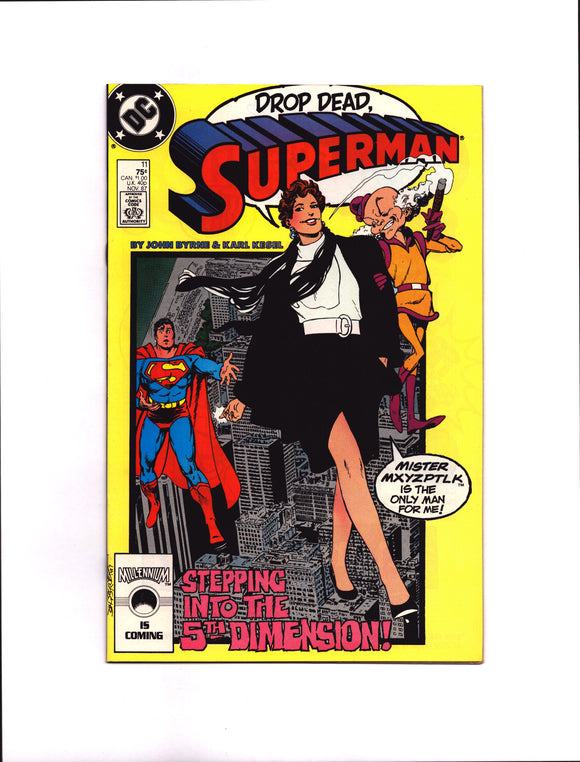SUPERMAN #11 (1987) 1ST APPEARANCE OF MISTER MXYZPTLK POST-CRISIS NM