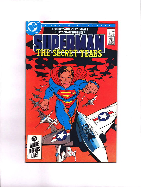 SUPERMAN THE SECRET YEARS #1 (1985) NM-