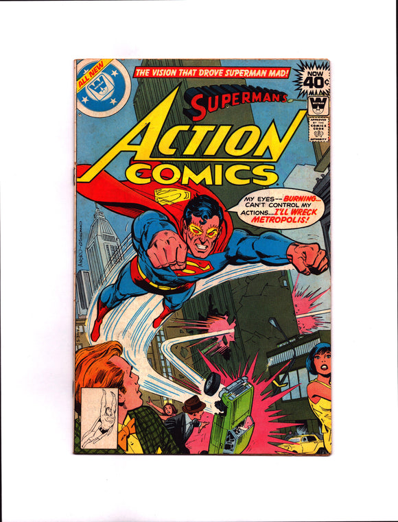ACTION COMICS #490 (1978) VGFN/FN-