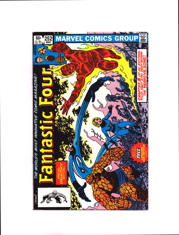 FANTASTIC FOUR #252 (1983) VF+/VFNM