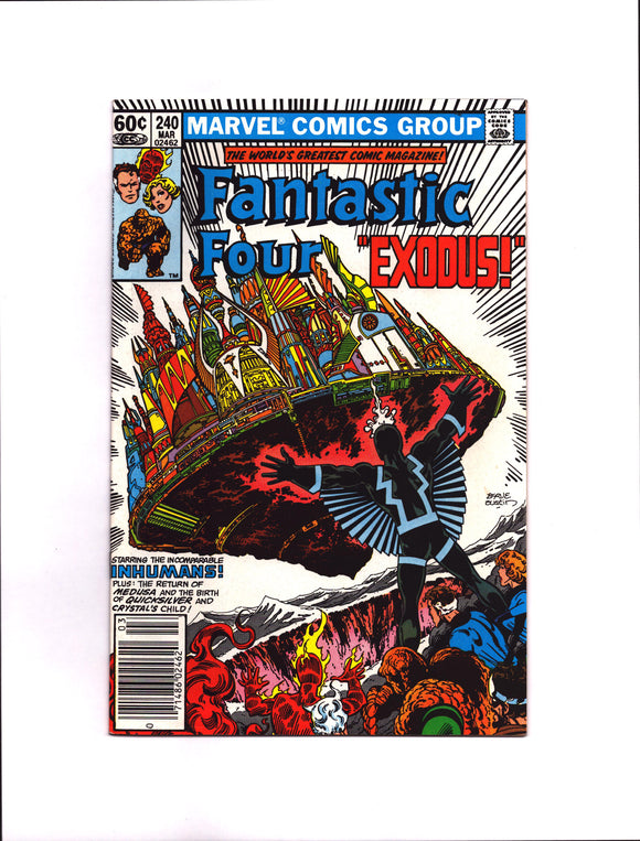FANTASTIC FOUR #240 (1982) 1ST APPEARANCE OF LUNA NM-