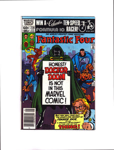 FANTASTIC FOUR #238 (1982) 1ST APPEARANCE OF AUNT PETUNIA; ORIGIN OF FRANKIE RAYE VF/VF+
