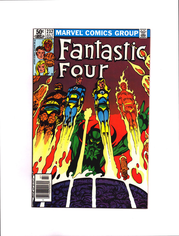 FANTASTIC FOUR #232 (1981) 1ST JOHN BYRNE ISSUE AS WRITER/ARTIST NM-/NM