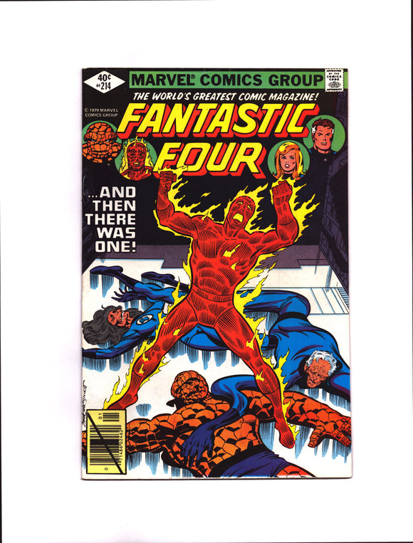 FANTASTIC FOUR #214 (1980) FN/FN+