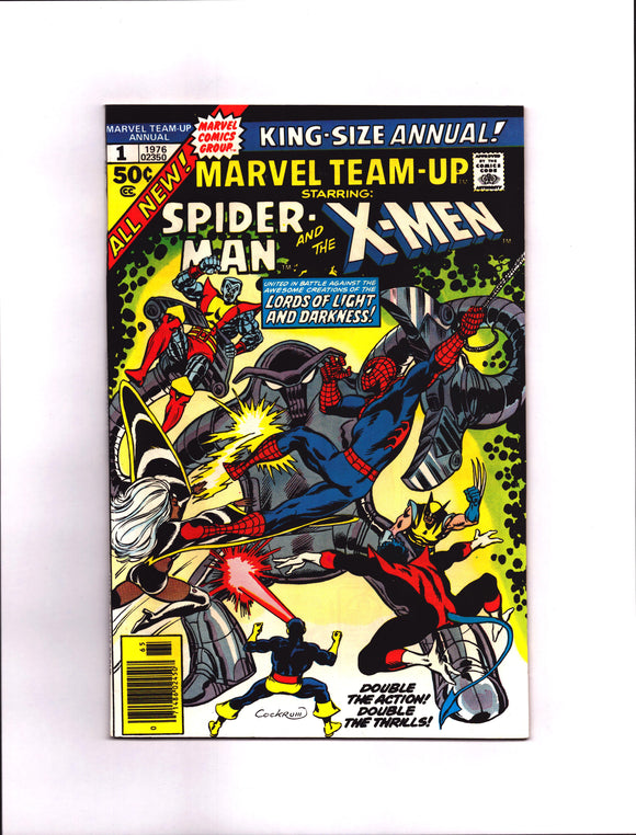 MARVEL TEAM-UP ANNUAL #1 (1976) 1ST TEAM-UP OF SPIDER-MAN & THE X-MEN; 1ST MEETING OF WOLVERINE & SPIDER-MAN; 2ND APPEARANCE OF JEAN GREY AS PHOENIX VFNM/NM-