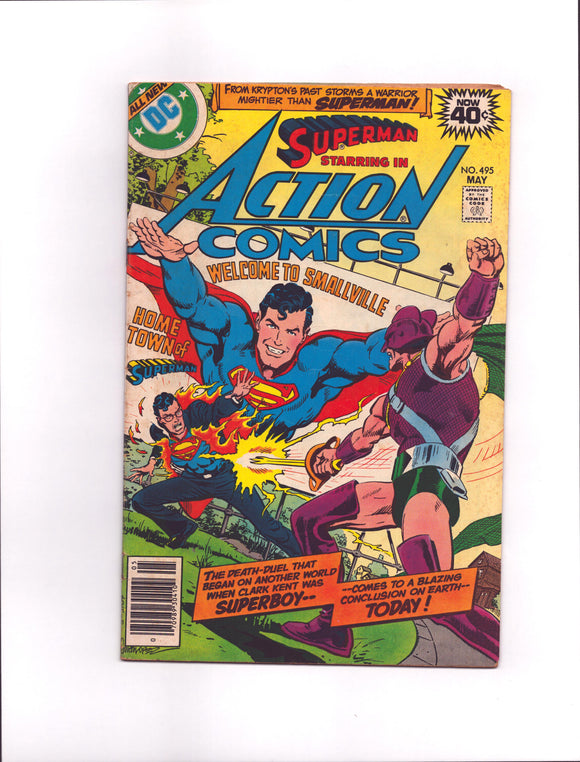 ACTION COMICS #495 (1979) FN-/FN