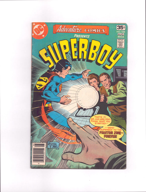 ADVENTURE COMICS #458 (1978) FN-/FN
