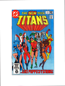NEW TEEN TITANS #9 (1981) 2ND APPEARANCE OF DEATHSTROKE THE TERMINATOR; 1ST APPEARANCE OF KOLE NM-/NM