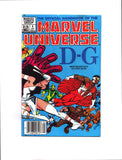 OFFICIAL HANDBOOK OF THE MARVEL UNIVERSE #4 (1983) CANADIAN PRICE VARIANT VFNM/NM-