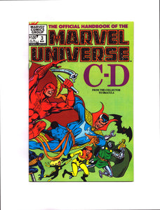 OFFICIAL HANDBOOK OF THE MARVEL UNIVERSE #3 (1983) NM-