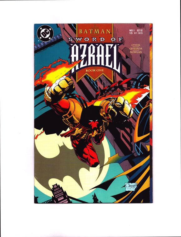 BATMAN SWORD OF AZRAEL #1 (1992) 1ST APPEARANCE OF AZRAEL VFNM/NM-