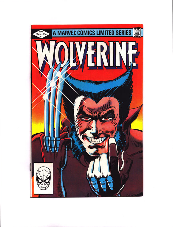 WOLVERINE #1 (1982) 1ST CAMEO APPEARANCE OF YUKIO; 1ST SOLO WOLVERINE COMIC VF+/VFNM