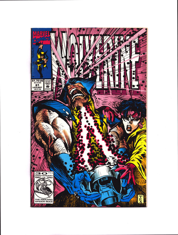 WOLVERINE #61 (1992) FNVF/VF-