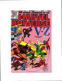 OFFICIAL HANDBOOK OF THE MARVEL UNIVERSE #12 (1983) NM-/NM