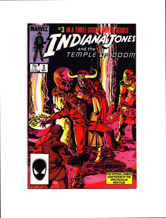 INDIANA JONES AND THE TEMPLE OF DOOM #3 (1984) VFNM/NM-