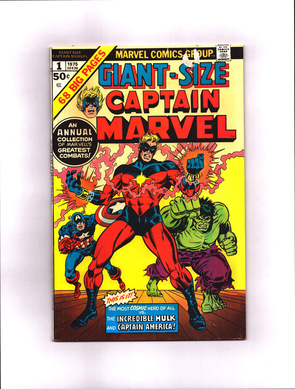 CAPTAIN MARVEL GIANT SIZE #1 (1974) FN+/FNVF