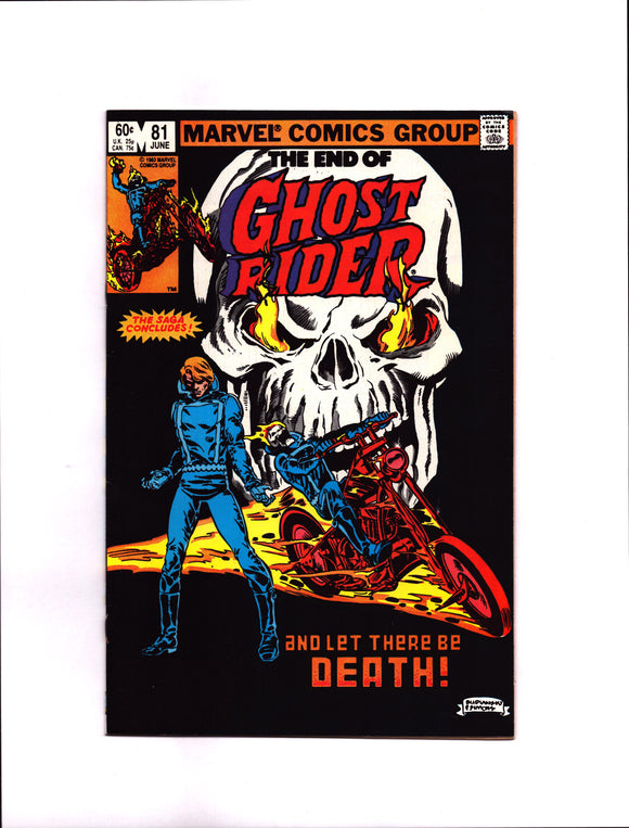 GHOST RIDER #81 (1983) FINAL ISSUE VF/VF+