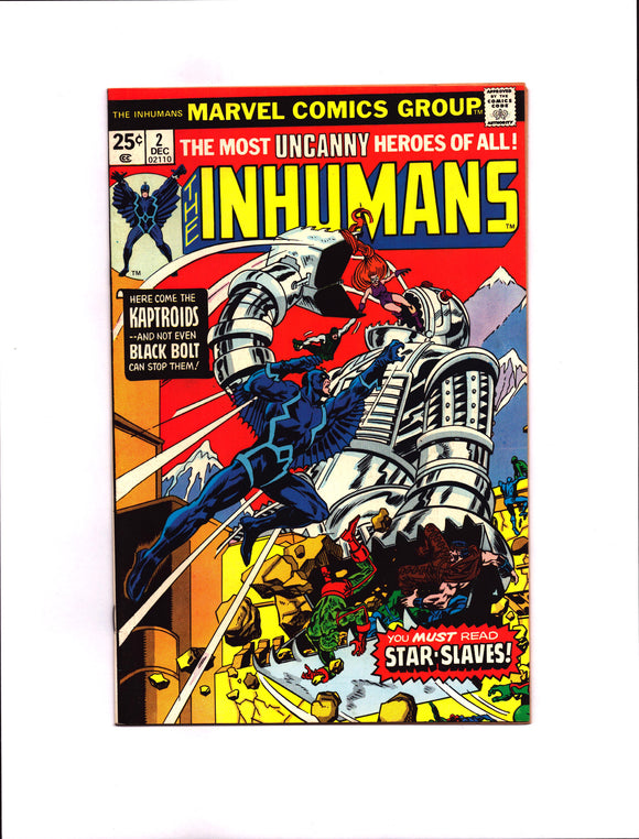INHUMANS #2 (1975) VFNM/NM-