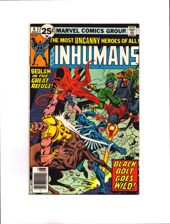 INHUMANS #6 (1976) VF/VF+