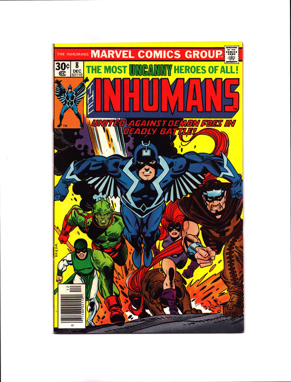 INHUMANS #8 (1976) VF+/VFNM